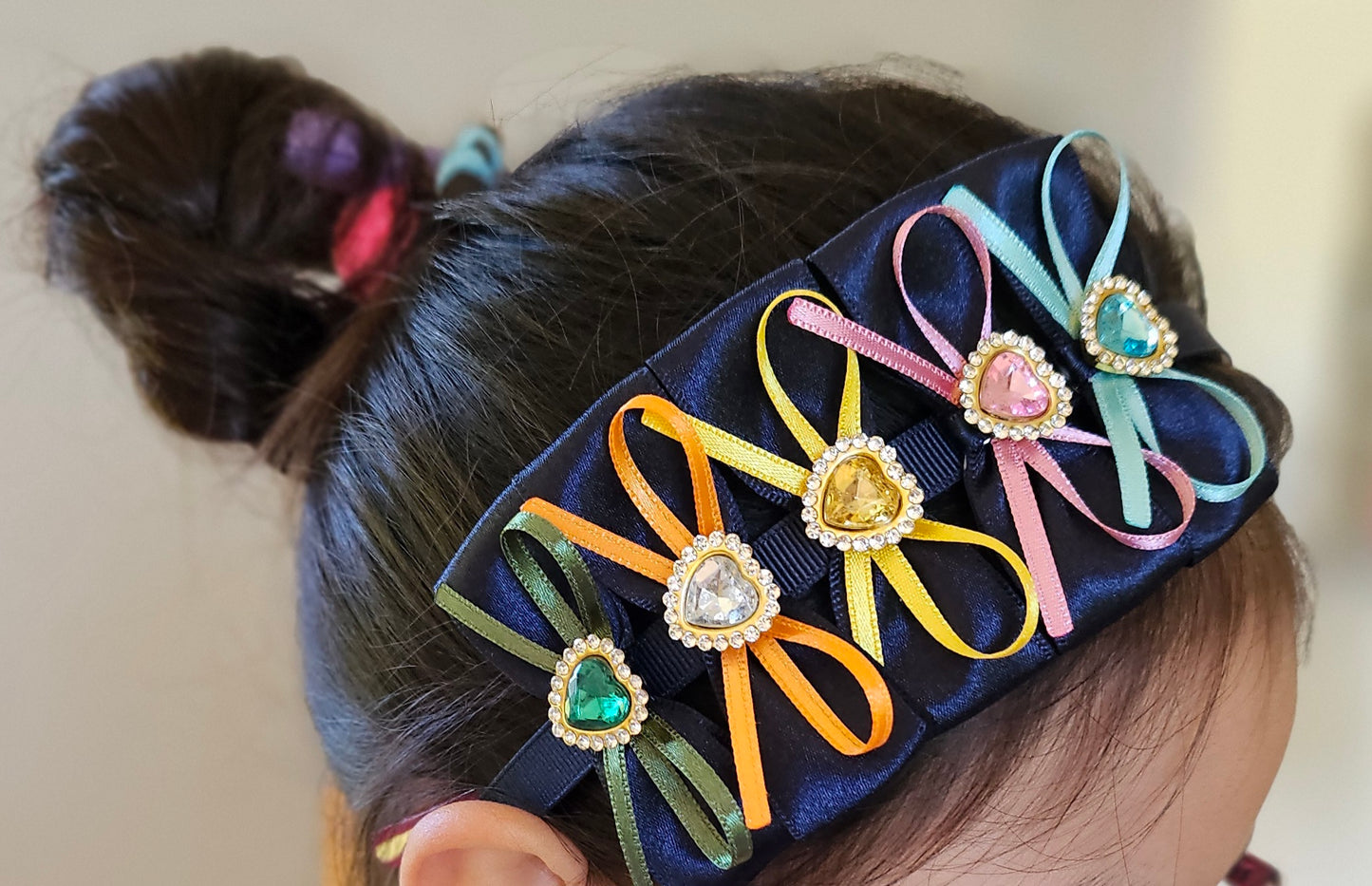 A spring day's sunlight head bands